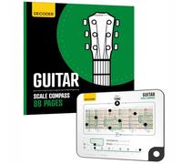 Sliding Guitar Scales Compass + Guitar Scale Book: Fretboard Scale Chart | Major, Minor, Pentatonic & Blues Scales, Fretboard Chart, Illustrated Theory Guide, Acoustic/Electric Guitar, Exercises, Tabs