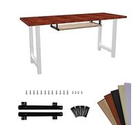 Sliding Keyboard Der Adjustable Desk Extender 54 60 70 x 27 cm Under Desk STO for Mouse & Health Improvement Catible with Various Desktops