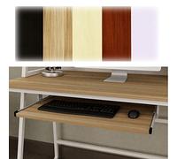Sliding Keyboard Tray Under Desk, Adjustable Mouse Storage, Ergonomic Design for Improved Posture, Strong Load Capacity, Prevent Myopia & Cervical Spondylosis, Fits Maple Desks (54x27cm)