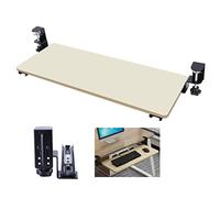 Sliding Keyboard Tray Under Desk Pull-Out Keyboard Shelf Clip Design for Long-Term Use Reduces Fatigue Perfect for Computer Workstations