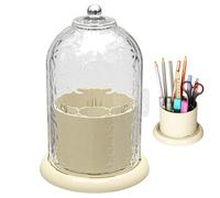 Sliding Lid Vanity Tool - Makeup Brush Organizer Tool, Waterproof Cosmetic Display, Distinctive Girls Unit, Novelty Toothbrush Case, Resilient Wall Set, Special Case | Durable Storage Gear for Home