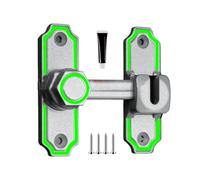 Sliding Lock Gate Latch,Sliding Barn Door Latches and Catches | Gate Hardware Accessories for Wine Cabinet Garden Pet Cage Bathroom Fitting Room