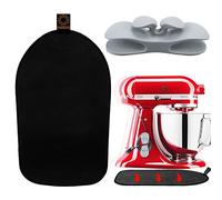 Sliding Mat for Kitchenaid Stand Mixer Slider Mat with Bendable Cord Organizers for Kitchen aid 4.5-5 Qt Appliances Coffee Air Fryer Slider Mat