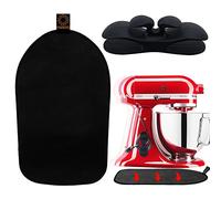 Sliding Mat for Kitchenaid Stand Mixer Slider Mat with Bendable Cord Organizers for Kitchen aid 4.5-5 Qt Appliances Coffee Air Fryer Slider Mat