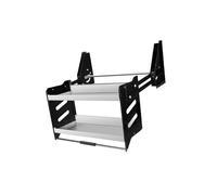 Sliding Out Storage Basket Equipped with Adjustment Buttons,Ideal Spice Rack Organizer for Cabinets,Easily Store Items(660-670mm)