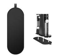 Sliding Pad for Ninja Single Serve Coffee Machine PB051 & PB041 | Anti-Slip Mat with Storage Strap | Black Rubber, Size 42x15cm | Easy Movement, Desktop Protection & Space-Saving Design