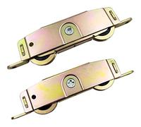 Sliding Patio Door Roller Assembly for Truth Part #31761A, Jeld Wen, Milgard, Marvin, Peachtree, Caradco, 1-1/4" Steel Ball Bearing, Side Adjustable, 2 Pack