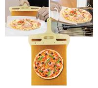 Sliding Pizza Peel - Pala Pizza Scorrevole, The Pizza Peel That Transfers Pizza Perfectly, Pizza Peel Shovel with Handle, Dishwasher Safe Pizza Peel, Pizza Spatula Paddle for Ovens, Non-stick (2PCS)