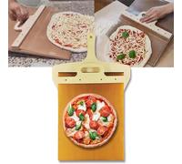 Sliding Pizza Peel - Pizza Scorrevole, The Pizza Peel That Transfers Pizza Perfectly, Non-Stick Pizza Peel Shovel with Handle, Pizza Spatula Paddle for Indoor & Outdoor Ovens