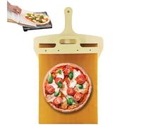 Sliding Pizza Peel,Super peel pizza,non-stick The Pizza Peel That Transfers Pizza Perfectly,pizza Shovel Sliding Pizza Peel,With Handle, Pizza Spatula Paddle, Wooden Pizza Peel Pizza Shovel for Oven