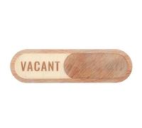 Sliding Privacy Sign for Restroom, Vacant Occupied Door Sign