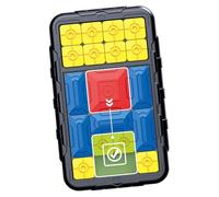 Sliding Puzzle - 500 Level Magnetic Brain Teaser Game | Educational Sensory Fidget Toy | Interactive Sliding Block Puzzle Board For Kids Family Travel Road Trip Indoor Outdoor Party