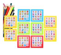 Sliding Puzzles For | Sliding Numbers & Letters Thinking Puzzles - Intellectual Number Block Toys - For Boys Girls Home Travel Party Gifts Camping School