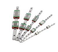 Sliding Rail 1PC MGN12 MGN15 Linear Guide MGN12H MGN15H MGN12C MGN15C Carriage 200 300 350 400 450 500 550mm Miniature Linear Rail Slide Track Block(MGN15H,400mm)