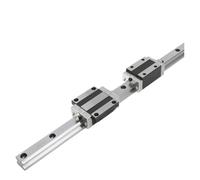 Sliding rail linear bearing slider 1pcs 20mm Linear Guide Rail HGR20 200mm-1000mm + 2pcs HGH20CA Block Slider(300mm)