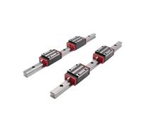 Sliding Rail Linear Bearing Slider 2pcs 15mm Linear Guide Rail HGR15 + 4pcs Bearing Slider Block HGH15CA(1700mm)