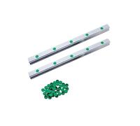 Sliding rail linear bearing slider 2pcs 200mm-1000mm HGR20 Square Linear Guide Rail Use For Slide Block Carriages(1000mm)