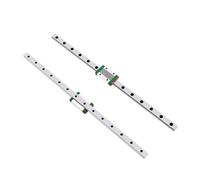 Sliding Rail Linear Bearing Slider 2pcs MGN7 Length From100mm to 1000mm Miniature Linear Guide Rail + MGN7C Slider Block(250mm)
