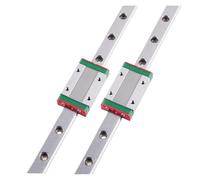 Sliding rail linear bearing slider 2pcs MGN9 Linear Rail Length 100mm-750mm Guide MGN9C Blocks(650mm)