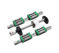Sliding rail linear bearing slider Ballscrew Kit SFU1204 1000mm 1200mm +linear Rails HGR15 Square Guide +HGH15CA Carriages Blocks For CNC Machine(300mm)