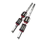 Sliding rail linear bearing slider EGH25 2pcs Length 150-1000mm Low Group Guide Rail + 4pcs EGH25CA Slider Block(600mm)