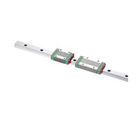 Sliding rail linear bearing slider Length 100mm-1000mm Miniature Linear Guide Rail MGN9 + 2pcs MGN9H Slider Block For 3D Printer Part(700mm)