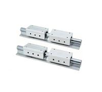 Sliding Rail Linear Bearing Slider Length 200mm-1000mm 2pcs SBR12 Linear Support Rails + 4pcs SBR12LUU Carriages Slides Smooth Motion(600MM)