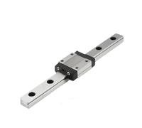 Sliding rail linear bearing slider Linear Guide 1pcs MGN9 100mm-800mm Miniature Linear Guide Rail + 1pcs MGN9C Black Slider Block Use For 3D Printer(350mm)