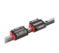 Sliding Rail Linear Bearing Slider Linear Guides 2PCS HGR15 Guide Rail 4PCS HGH15CA Block(350mm)