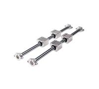 Sliding rail linear bearing slider Linear Optical Axis 2pcs SCS8 Guide + Bearing Housing SCS8UU + Rail Clamp SHF8 Use For 3D Printer(400mm)