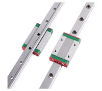Sliding Rail Linear Bearing Slider MGN15 Guide 2PCS Linear + 4PCS Slide Blocks MGN15C Length 100mm-800mm Miniature Raile(600mm)