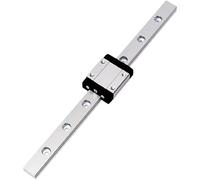 Sliding rail linear bearing slider Stainless Steel Linear Guide 1pcs MGN7 Linear Guide + 1pcs MGN7C Block L100-800mm For Parts 3D Printer(450mm)