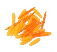 Sliding Retainer Fishing Line Stopper Anti Slip Float Bar for Sea Freshwater Tackle Wind Resistant Accessory Red Yellow 10pcs(L)