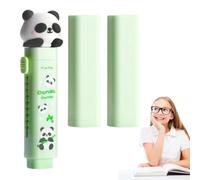 Sliding Retractable Pencil Eraser - Slide Erasers | Cartoon Cute, Push-Pull Design, Expandable, Slide Pencil Erasers, Back to School Supplies, Sleeve, Refill, Colored, Creative