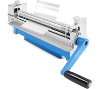 Sliding Roller Bending Machine for Sheet Metal Rolling and Manual Tube Bending with 2 Removable Rollers for Metal Fabrication and Forming