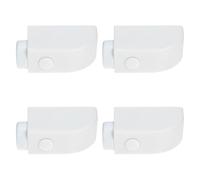 Sliding Sash Stopper White 4pcs Window Safety Lock
