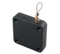 Sliding Screen Closure: No Hitting Retractable Retractable 1.2m Steel Chain | Automatic Storm Closer With High Voltage Spring | Dis Device