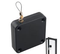 Sliding screen get closer, sliding door closer - Retractable storm door closure tool without a thumb with a 1.2m steel rope - Attachement de la Amélia