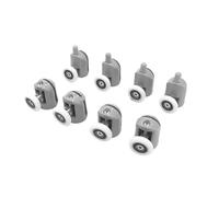 Sliding Shower Door Rollers 4pcs-8pcs/set Shower Rooms Cabins Pulley/Room Roller/Runners/Wheels/Pulleys Diameter 20mm/22mm/23mm/25mm/27mm(4 Upper 4pcs Lower,27mm)