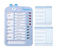 Sliding Task Table For - 14.5 X 21.5 Cm | Visual Planner | Sliding Task Table For Study, Reusable Checklist | Ţableau De