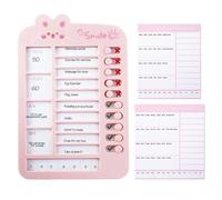 Sliding Task Table For - 14.5 X 21.5 Cm | Visual Planner | Sliding Task Table For Study, Reusable Checklist | Ţableau De