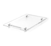 Sliding Tray for Kitchen Appliance - Acrylic Coffee Pot Slider Tray with Rubber Wheels,14x13in Rolling Base for Utility Countertop Pot Toaster Brewing Machine Moving