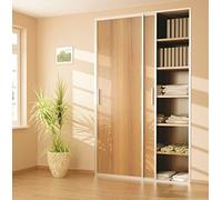 Sliding Wardrobe 2 Door 1500mm Twin Track Gear System ARES 2 Roller Internal Cupboard 70kg