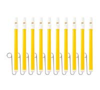 Sliding Whistle 1/5/10Pcs Slide Whistle Musical Instrument Tie Rod Flute Pvc Plastic Music(Yellow 10pcs)