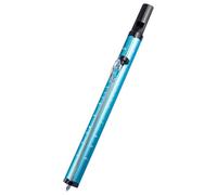 Sliding Whistle Musical Instrument Blue Aluminum Alloy Slide Whistle Musical Instruments Piccolo Flute Whistles Adults Sound Frog Beginner