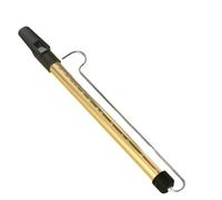 Sliding Whistle Musical Instrument Metal Slide Whistle Scale Sliding Flute With Steel Rod Musical Enlightenment Instrument(Gold)