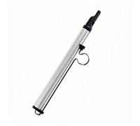 Sliding Whistle Musical Instrument Professional Flute Aluminum Alloy Slide Whistle For Durability Versatile Sound Creator And Rhythm Exploration(Silvery)