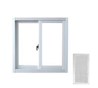 Sliding Window Aluminum Alloy, Thermal Insulated, for Cold Climates, Soundproof, Basement/Storage Room, Easy Installation(44x22in/111.8x55.9cm)