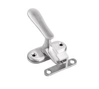 Sliding Window Door Handle Flush Pull Push Plate Silver Handle for Kitchen Bathroom Closet Furniture Composite Door Window Handles Pull Crank Replacement for Wood Hardware