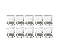 Sliding Window Lock Clips 10PCS Robust Design for Enhanced Security and Airflow Control (White)